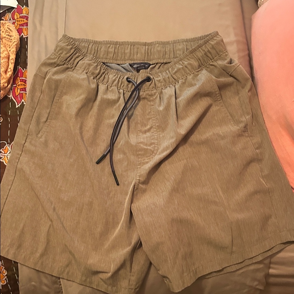 Eddie Bauer UV 50 Elastic-Waist Drawstring Shorts